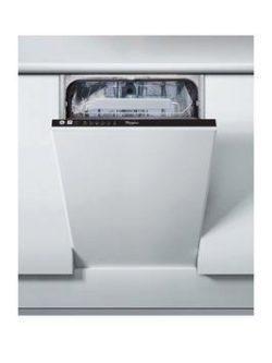 Whirlpool Adg211 Built-In 10-Place Slimline Dishwasher - Stainless Steel